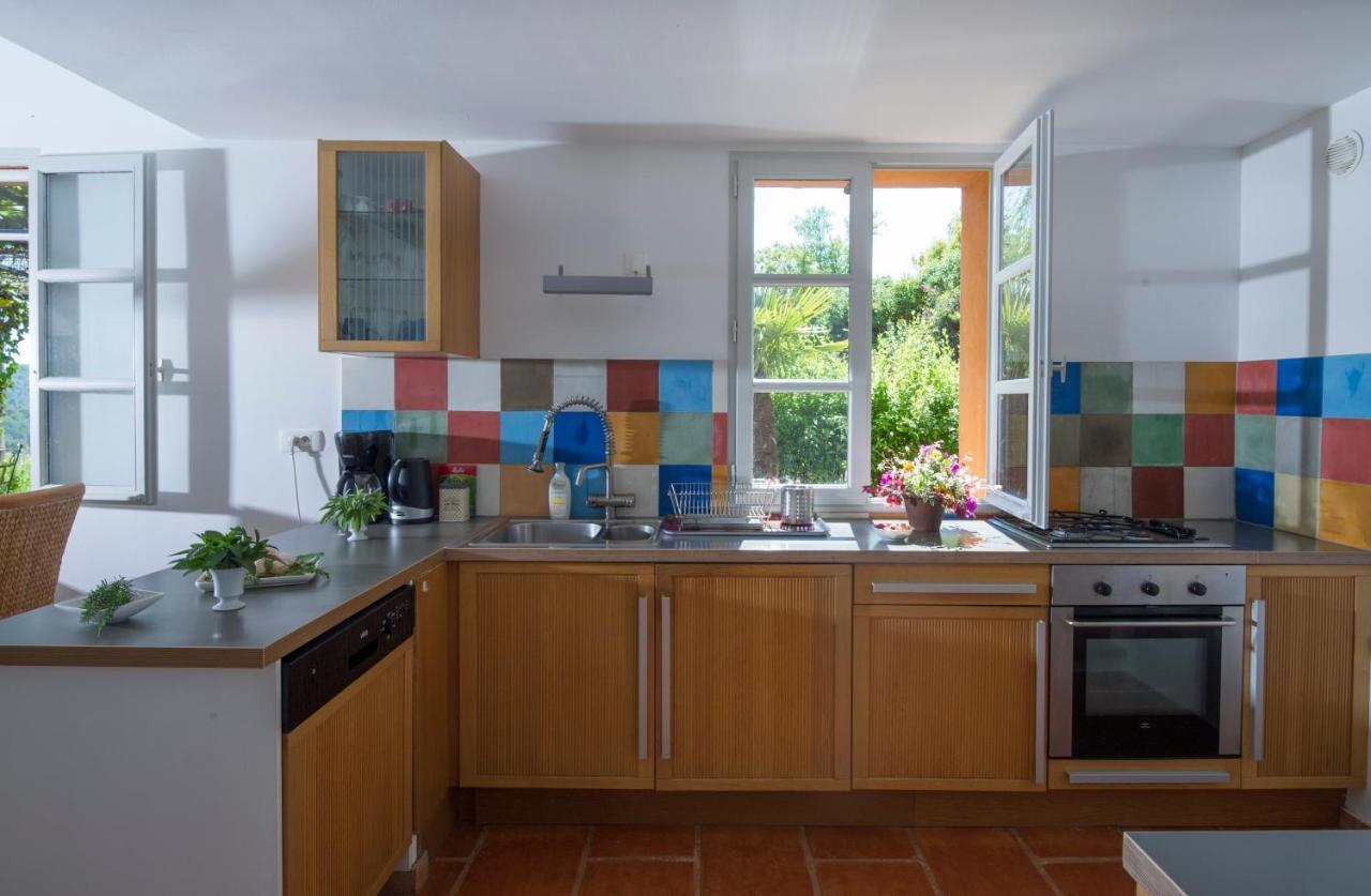 House With Garden And Sea View Villa La Londe-les-Maures Buitenkant foto